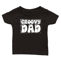 Product Groovy Dad Classic Baby Crewneck T-shirt