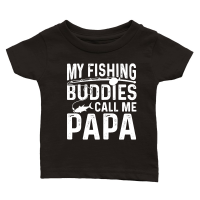 Product My Fishing Buddies Call Me Papa Classic Baby Crewneck T-shirt