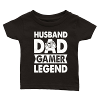 Product Husband Dad Gamer Legend Classic Baby Crewneck T-shirt