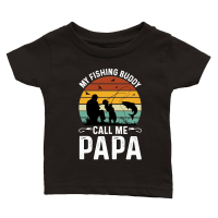 Product My Fishing Buddies Call Me Papa Classic Baby Crewneck T-shirt