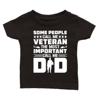 Product Some People Call me Veteran Dad Classic Baby Crewneck T-shirt