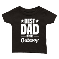 Product Best Dad in the Galaxy Classic Baby Crewneck T-shirt