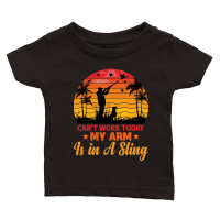 Product Can't Work Today My Arm is in A Sling Hunting Classic Baby Crewneck T-shirt