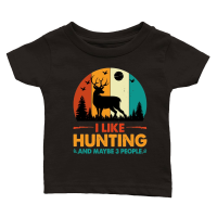 Product I Like Hunting and Maybe 3 People Classic Baby Crewneck T-shirt