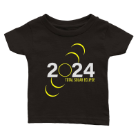 Product Astronomy Lovers 4.08.24 Total Solar Eclipse 2024 T Shirt Classic Baby Crewneck T-shirt