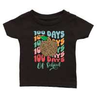 Product Happy Retro 100 days of Classic Baby Crewneck T-shirt