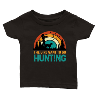 Product The Girl Want to Go Hunting Classic Baby Crewneck T-shirt