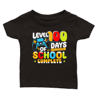Product Level 100 Days Of School Classic Baby Crewneck T-shirt