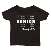 Product Senior class of 2024 bw Classic Baby Crewneck T-shirt