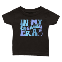 Product In My Engaged Era Girl Engaged Af Classic Baby Crewneck T-shirt