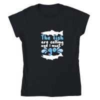 Product The Fish Are Calling And I Must Go Classic Womens Crewneck T-shirt