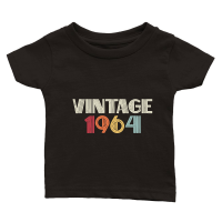 Product Vintage 1964 Birthday Classic Baby Crewneck T-shirt