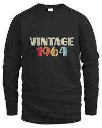 Product Vintage 1964 Birthday Unisex Sweatshirt