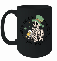 Product Dead inside but feelin lucky Mug