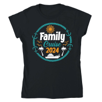 Product Family Cruise 2024 Family Vacation Classic Womens Crewneck T-shirt