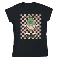 Product Feeling Lucky 1 Classic Womens Crewneck T-shirt