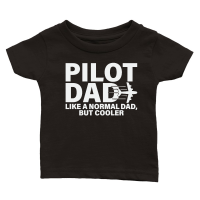 Product Funny Pilot Art For Dad Men Aviation Airplane Aircraft Pilot Classic Baby Crewneck T-shirt