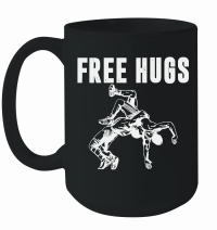 Product Free Hugs Wrestling Mug