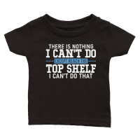 Product Funny Reach Top Shelf Short Friends Reach The Top Shelf Classic Baby Crewneck T-shirt