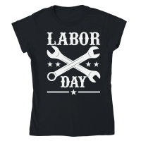 Product Happy Labor Day Classic Womens Crewneck T-shirt