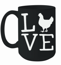 Product I Love Chickens T Shirt Funny Chicken Lover Mug