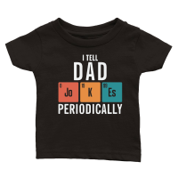Product I Tell Dad Jokes Periodically Classic Baby Crewneck T-shirt