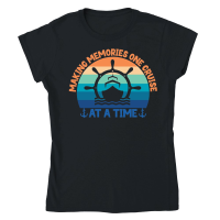 Product Making Memories One Cruise At A Time Classic Womens Crewneck T-shirt