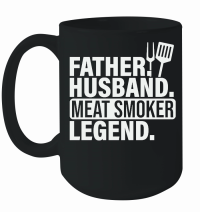 Product Mens Father Husband Meat Smoker Legend Grilling Dad Meat Smoking Mug