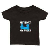 Product My Boat My Rules Classic Baby Crewneck T-shirt