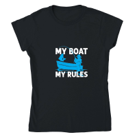 Product My Boat My Rules Classic Womens Crewneck T-shirt