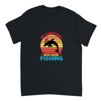 Product My Christmas Wish More Fishing Unisex T-Shirt
