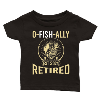 Product O fish ally est 2024 retired Classic Baby Crewneck T-shirt