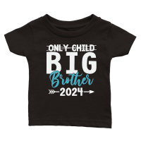 Product Only child big brother 2024 Classic Baby Crewneck T-shirt