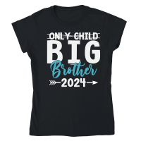 Product Only child big brother 2024 Classic Womens Crewneck T-shirt