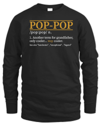 Product Pop Pop Definition Fathers Day Unisex Sweatshirt