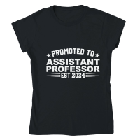 Product Promoted to assistant professor est.2024 Classic Womens Crewneck T-shirt