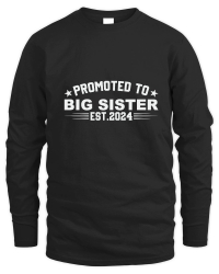 Product Promoted to big sister est.2024 Unisex Sweatshirt