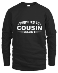 Product Promoted to cousin est.2024 Unisex Sweatshirt