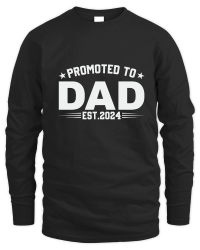 Product Promoted to dad est.2024 Unisex Sweatshirt