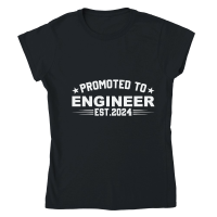 Product Promoted to engineer est.2024 Classic Womens Crewneck T-shirt