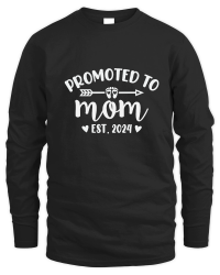 Product Promoted to mom est. 2024 Unisex Sweatshirt