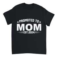 Product Promoted to mom est.2024 Unisex T-Shirt