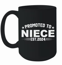 Product Promoted to niece est.2024 Mug