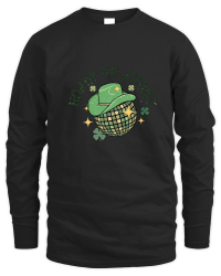 Product Retro St Patrick's Day howdy go lucky Unisex Sweatshirt