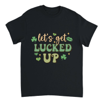 Product Retro St Patrick's Day Lets get Lucke Uup Unisex T-Shirt