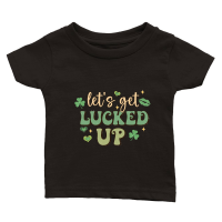 Product Retro St Patrick's Day Lets get Lucke Uup Classic Baby Crewneck T-shirt