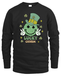 Product Retro St Patrick's Day lucky charm Unisex Sweatshirt