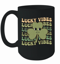 Product Retro St Patrick's Day lucky vibes Mug