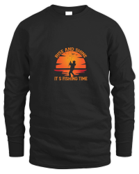 Product Rise And Shine It’s Fishing Time Unisex Sweatshirt