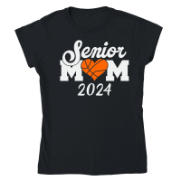 Product Senior mom 2024 Basket ball Classic Womens Crewneck T-shirt